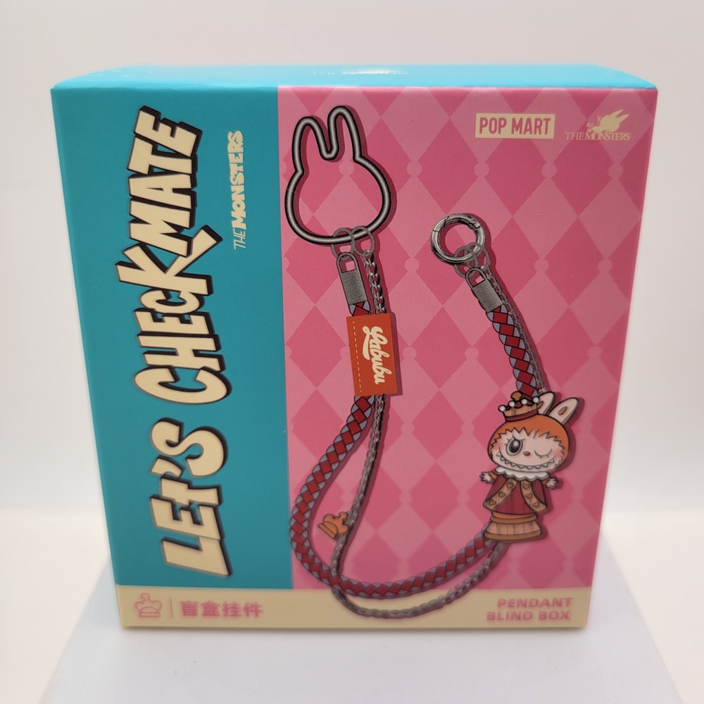 The Monsters Let's Checkmate Series-Pendant Blind Box  LABUBU NWT